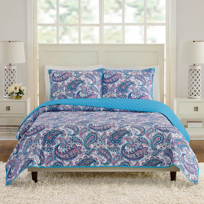 Vera Bradley Haymarket Paisley 3 Piece Quilt Set Wayfair